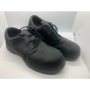 (1549) Worx Red Wing Zinc Comp Toe Oxford Shoe Size 9.5 WW